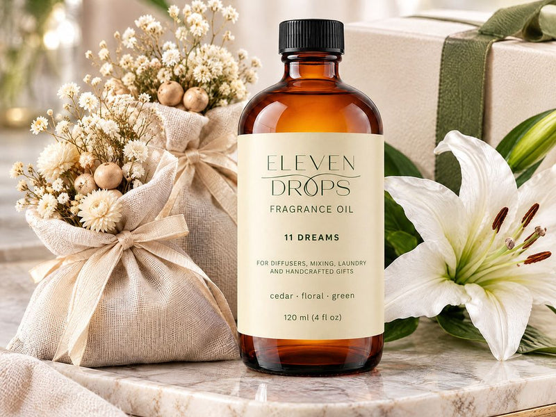 11 Dreams fragrance oil used around the home