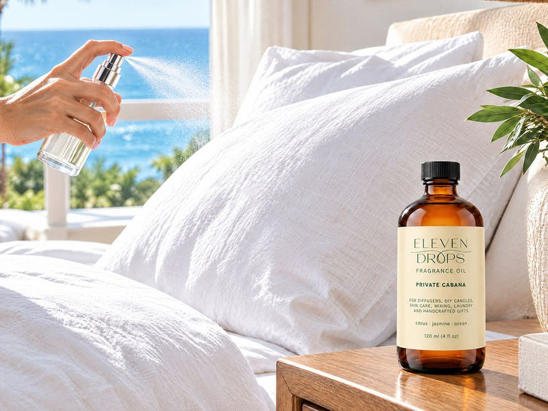 Private Cabana fragrance oil used around the home