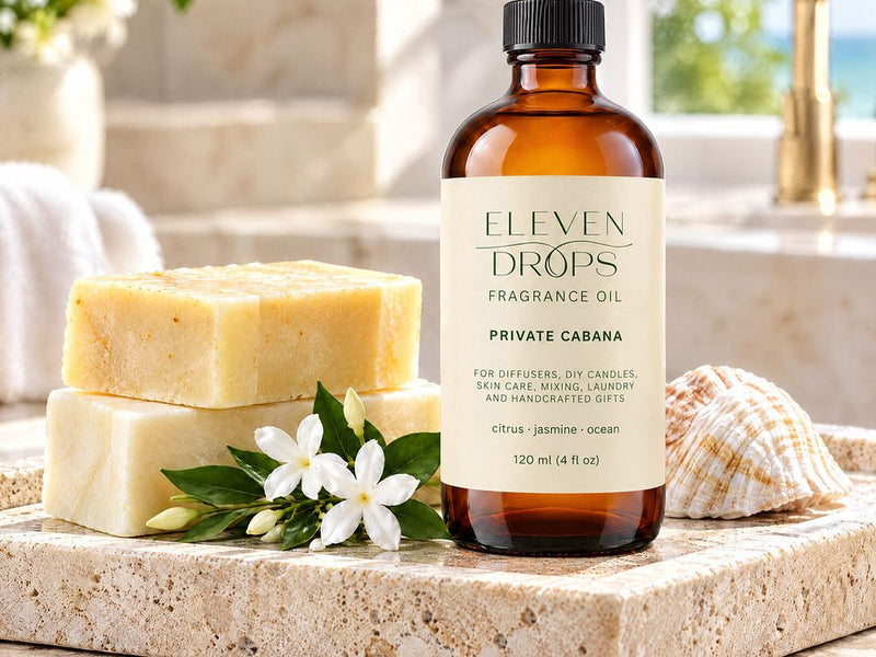 Private Cabana fragrance oil used around the home