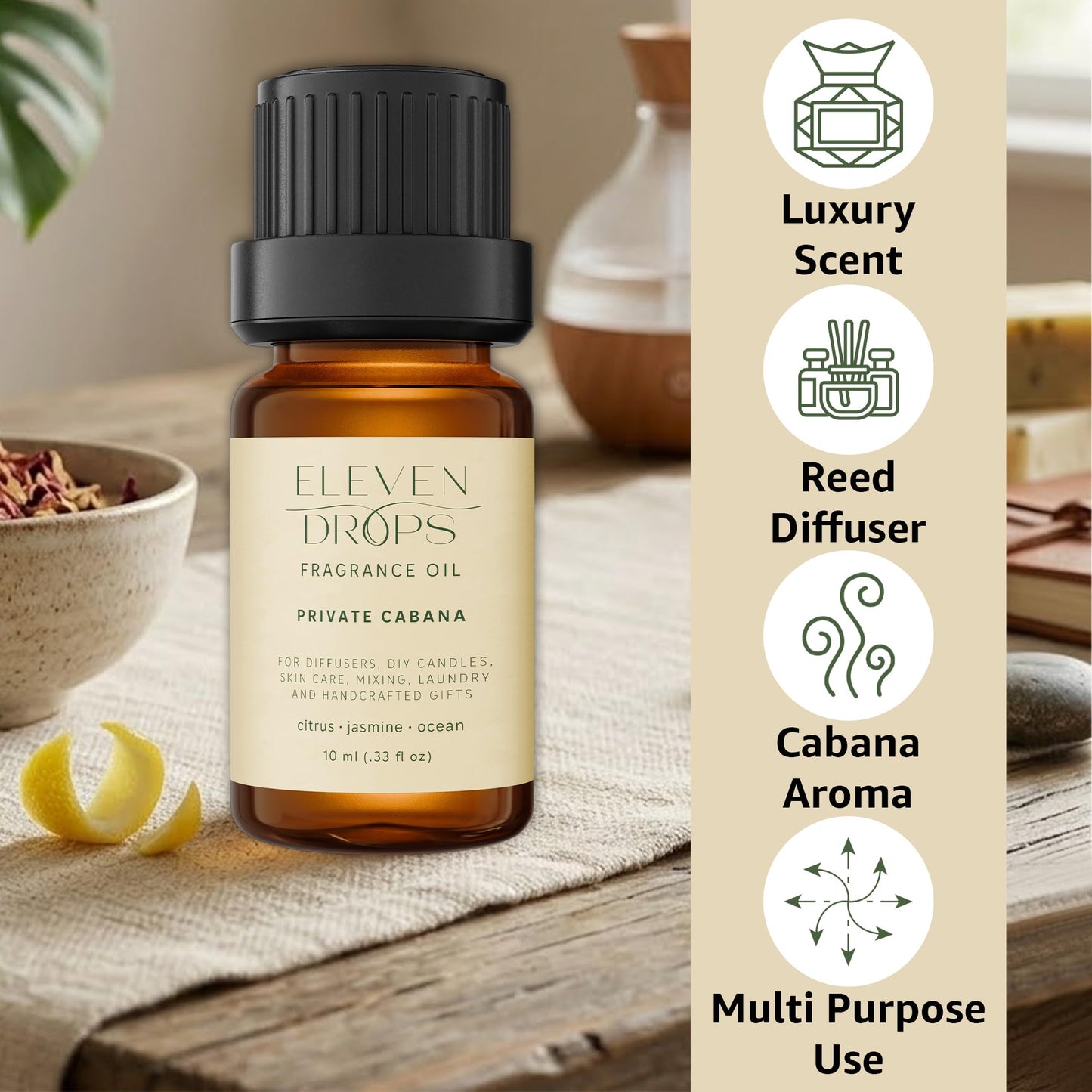 Private Cabana Diffuser Oil –– Premium Luxury Fragrance Oil