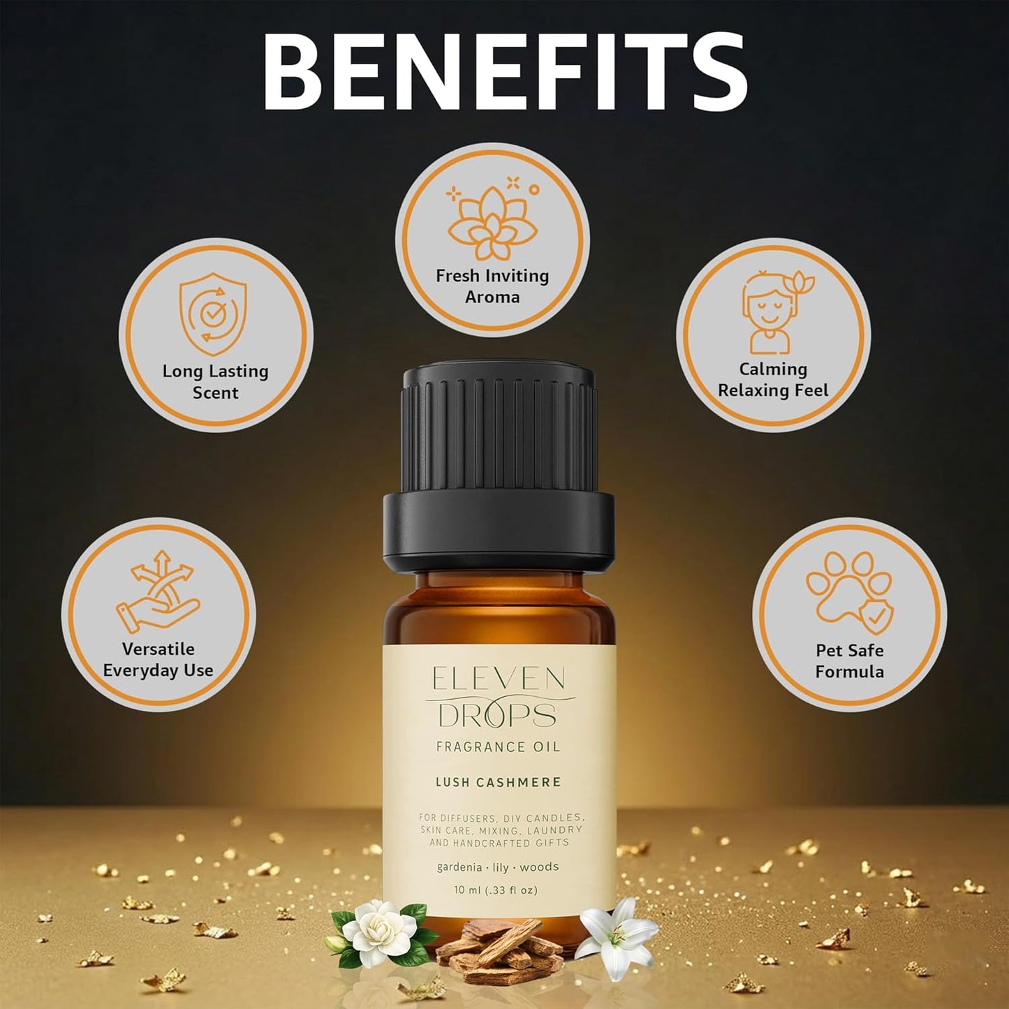 Lush Cashmere Diffuser Oil – Premium Luxury Fragrance Oil
