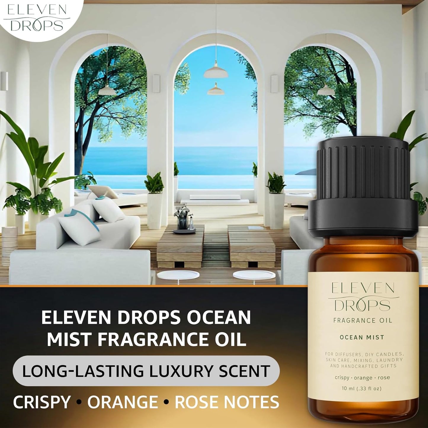 Ocean Mist Diffuser Oil – Premium Fragrance Oil
