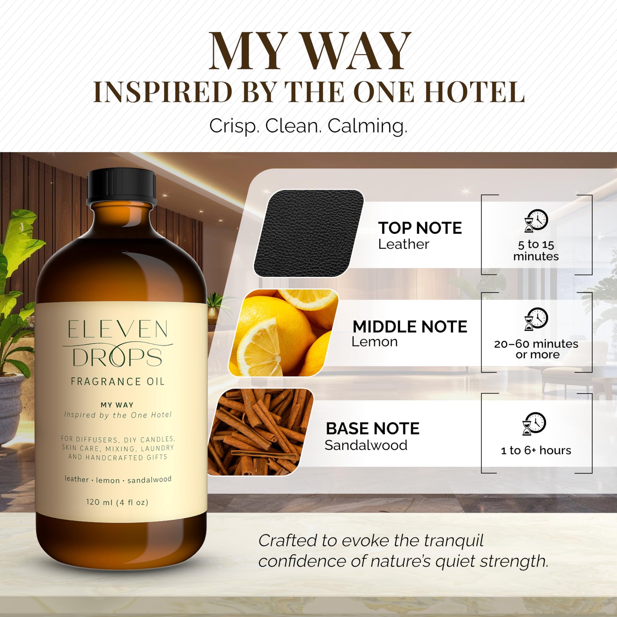Eleven Drops My Way Diffuser Oil Inspired By The 1 Hotel