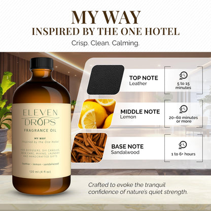 My Way Diffuser Oil - Premium Fragrance Oil Inspired by The One Hotel