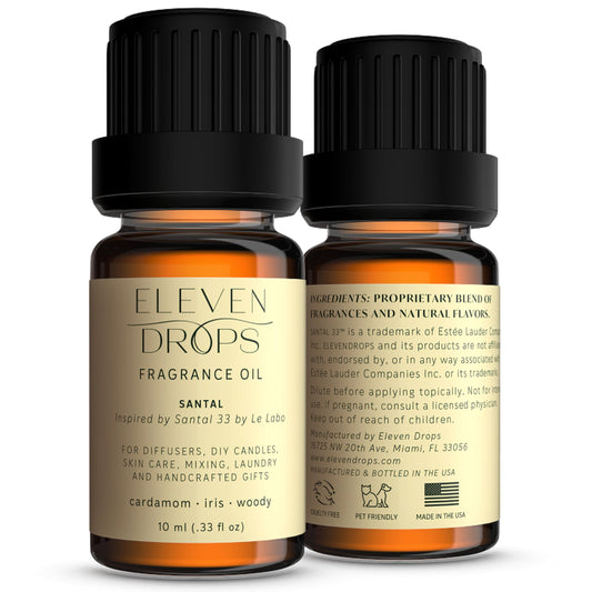 Santal Aroma Diffuser Oil –– Premium Luxury Fragrance Oil