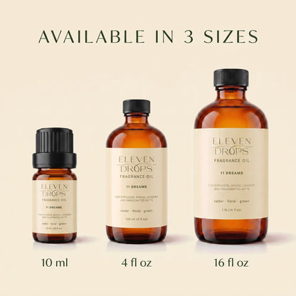 11 Dreams Diffuser Oil Premium Fragrance Oil Luxury in a Bottle