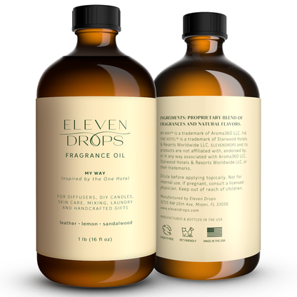 My Way Diffuser Oil - Premium Fragrance Oil Inspired by The One Hotel