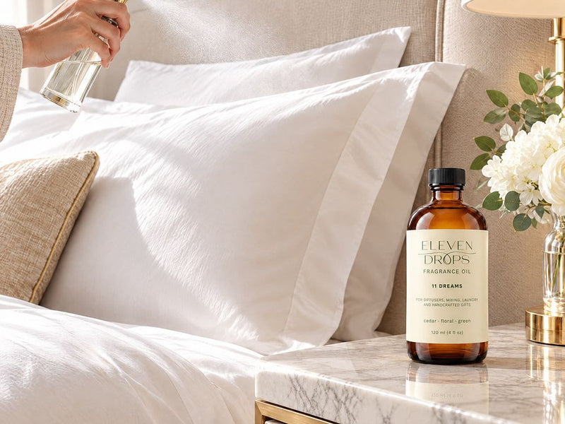 11 Dreams fragrance oil used around the home