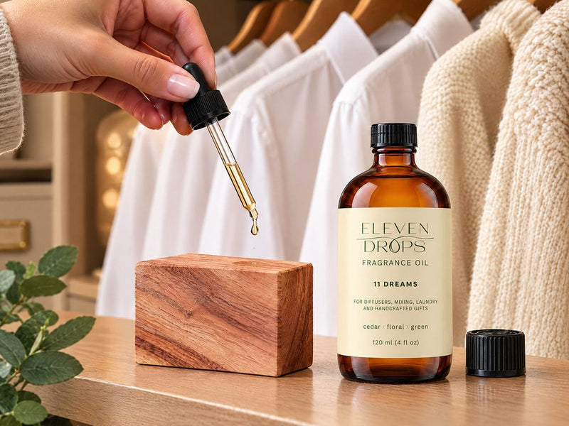 11 Dreams fragrance oil used around the home